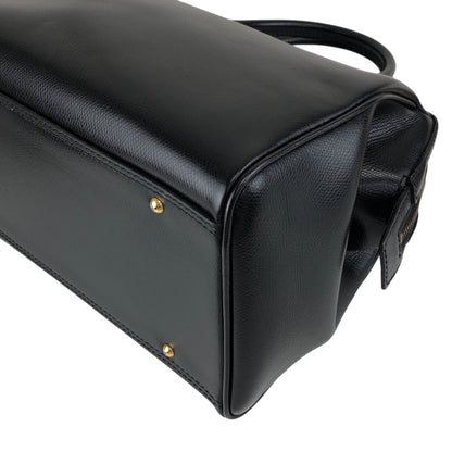 CELINE Two-way Small Boston bag Shoulder bag Black Vintage mh45yy