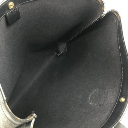 CELINE Macadam Blason Shoulder bag Totebag Black Vintage 27dcdm