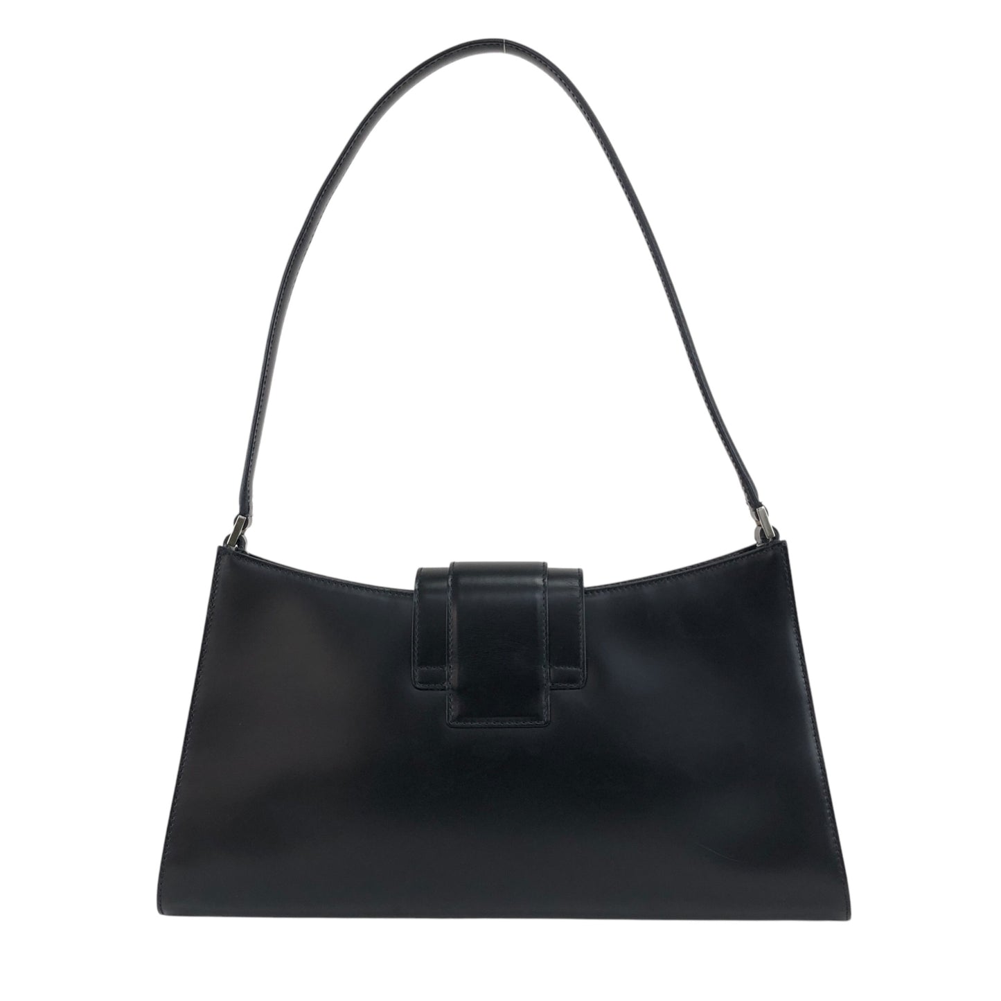 Salvatore Ferragamo Gancini Shoulder bag Black Vintage psuefg