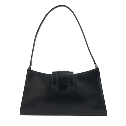 Salvatore Ferragamo Gancini Shoulder bag Black Vintage psuefg