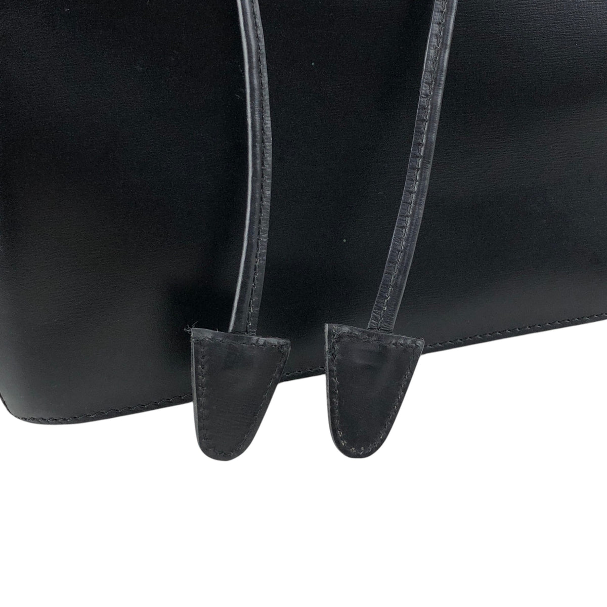 CELINE Gancini Backpack Black Vintage 6s3thv