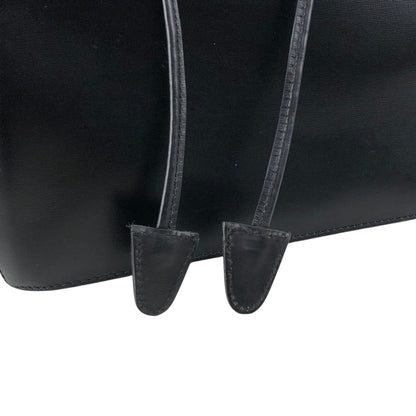 CELINE Gancini Backpack Black Vintage 6s3thv