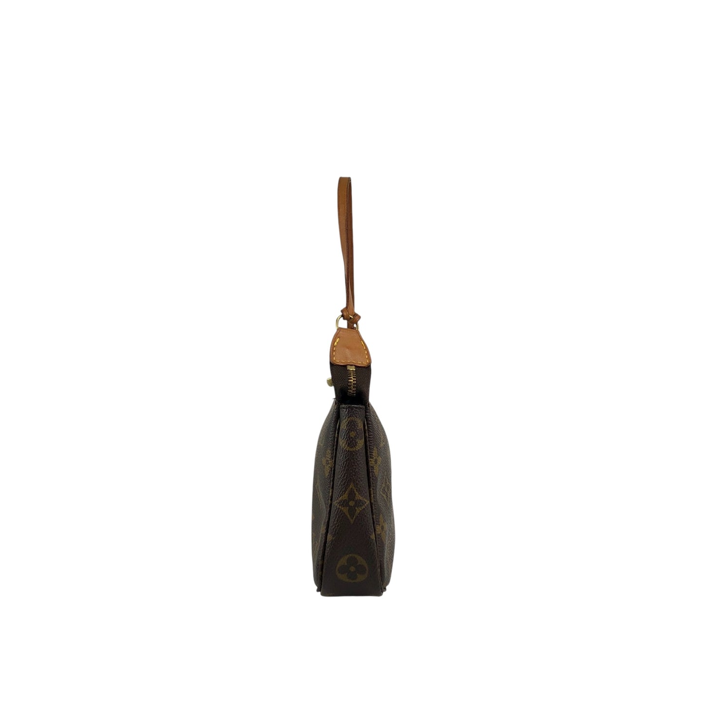 LOUIS VUITTON Monogram Small Shoulder bag Brown Vintage mmy3za