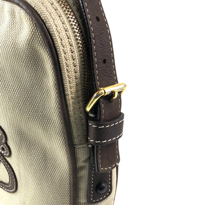 LOEWE Anagram Shoulder bag Beige Vintage skbtbz