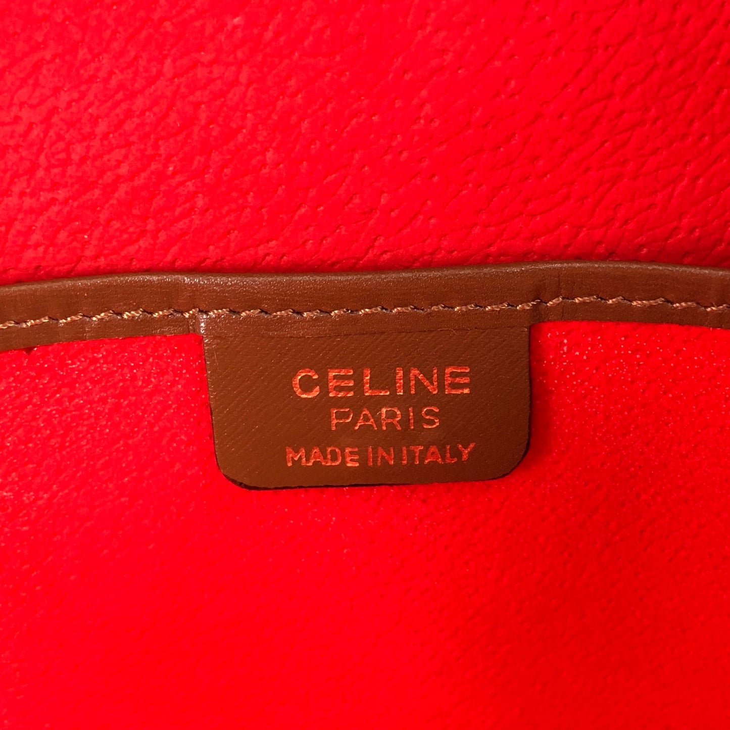 CELINE Handbag Brown Vintage wnfv7n