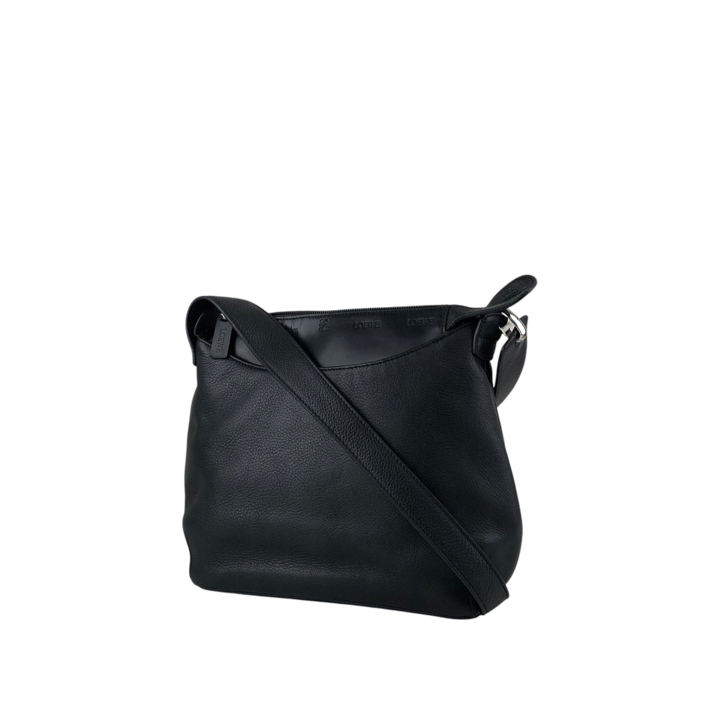 LOEWE Anagram Shoulder bag Black Vintage sxpusg