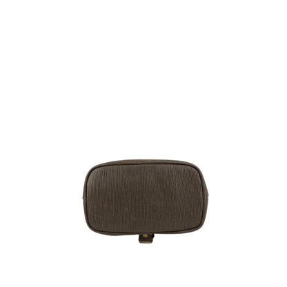 FENDI Logo  Drawstring Shoulder bag Brown Vintage z6vszr