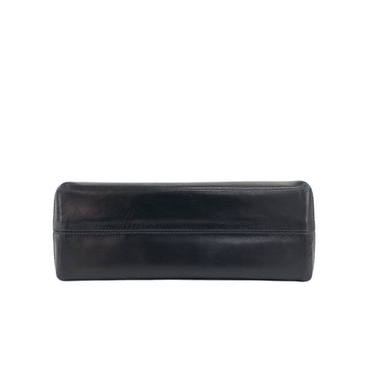 CELINE Blason Shoulder bag Black Vintage jvmcjz