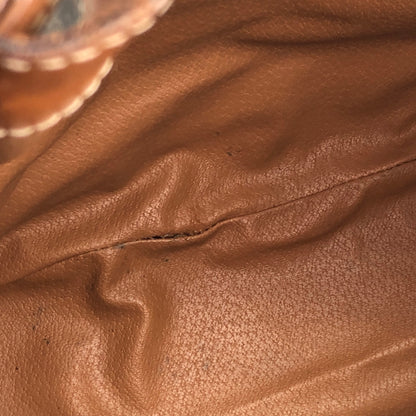 CELINE Macadam Blason Drawstring Shoulder bag Brown Vintage mp3xvi