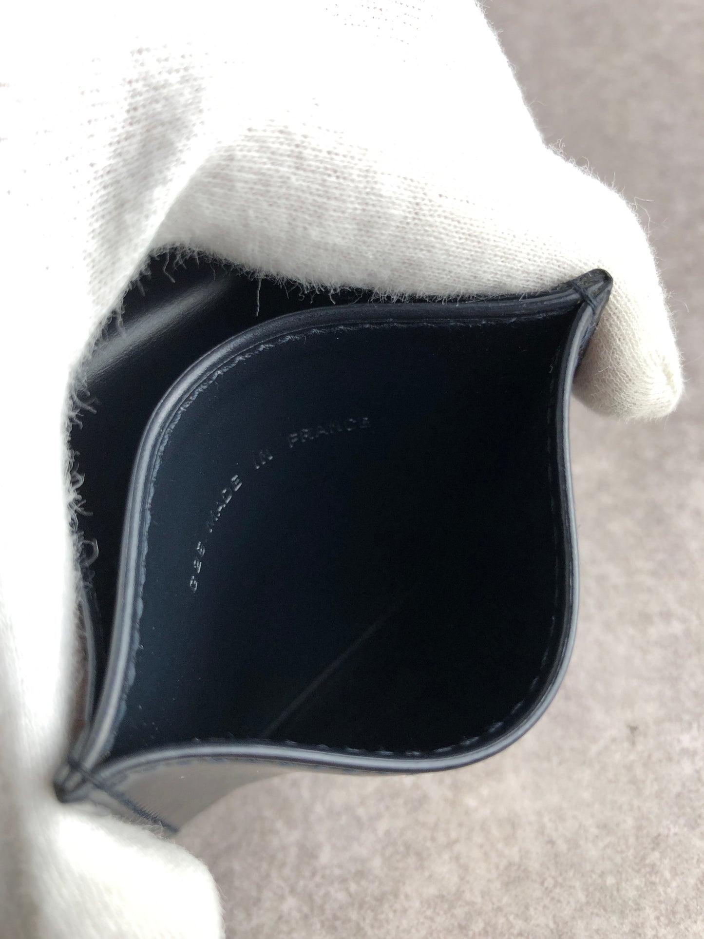 Cartier Coin Purse Black Vintage f2egru