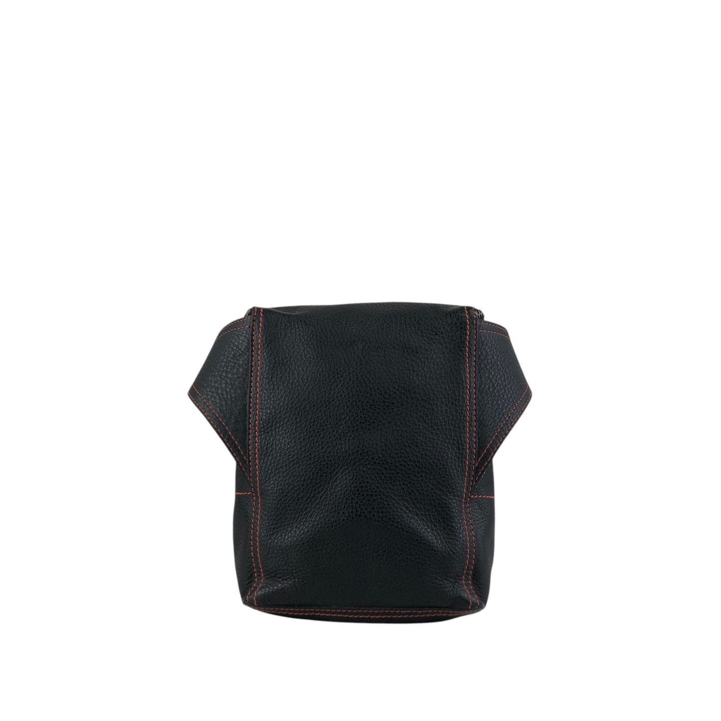 PRADA Stitch Shoulder bag Sling bag Black Vintage wg4cn6