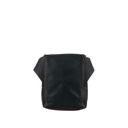 PRADA Stitch Shoulder bag Sling bag Black Vintage wg4cn6