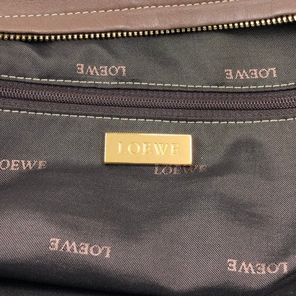 LOEWE Amazona28 Anagram Handbag Boston bag Brown Vintage f75cvh