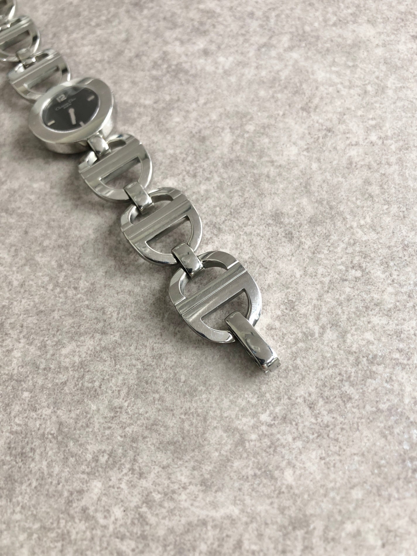 Christian Dior Watch Silver CD022110 Vintage e4madz