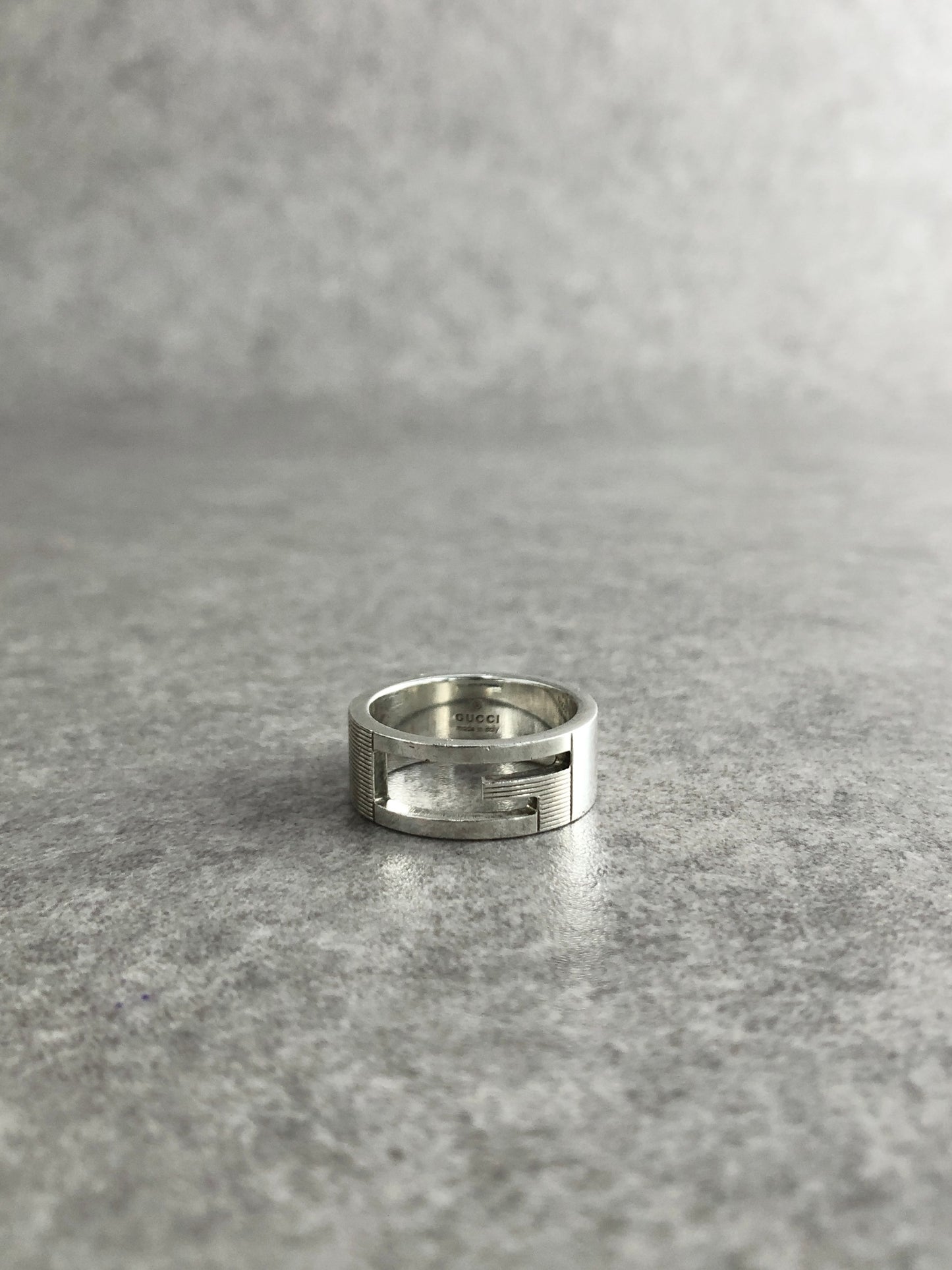 GUCCI SILVER925 Ring Silver Vintage jdcick
