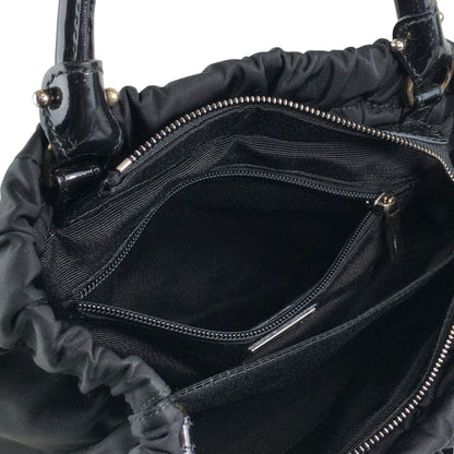 Salvatore Ferragamo Ribbon Handbag Black Vintage xucsbe