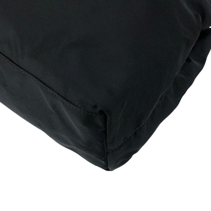PRADA Tessuto Triangle Logo Totebag Black Vintage m6zub7