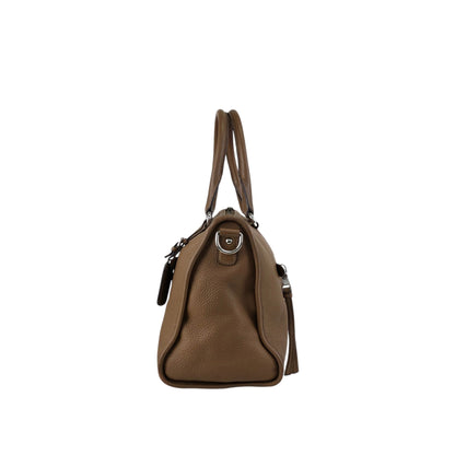 PRADA VITELLO PHENIX Two-way Handbag Shoulder bag Brown BL0805 Vintage 2rpjby