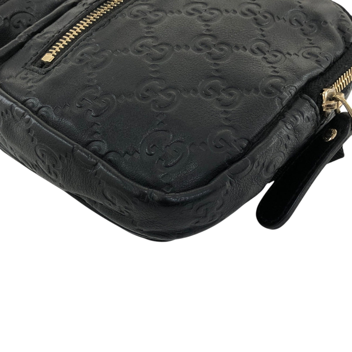 GUCCI Shoulder bag Sling bag Black Vintage 2b2jge