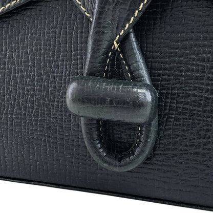LOEWE Turn Lock Shoulder bag Navy Vintage spwcd3