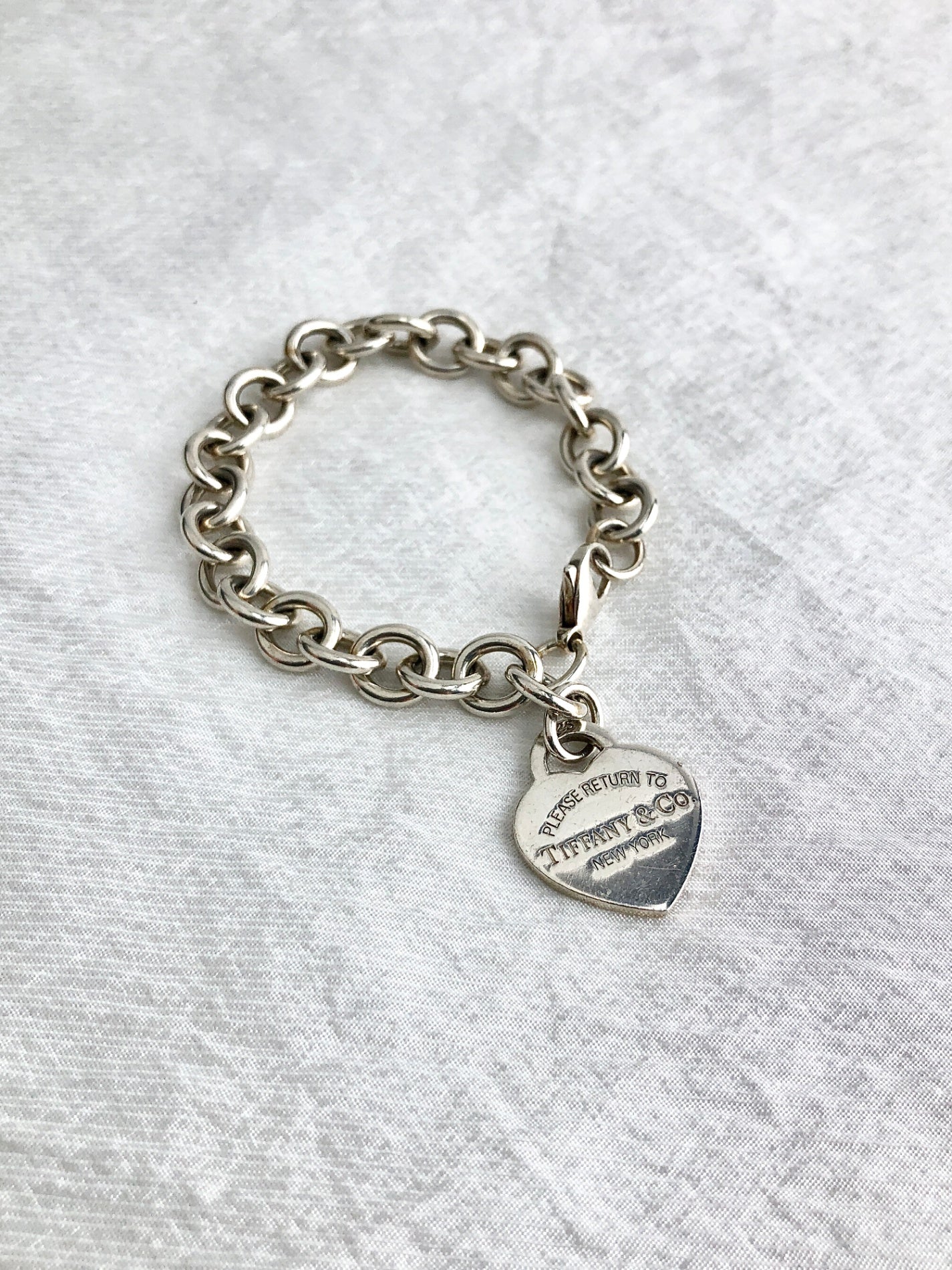 Tiffany &amp; Co. 手鐲銀色復古 gpx7zm