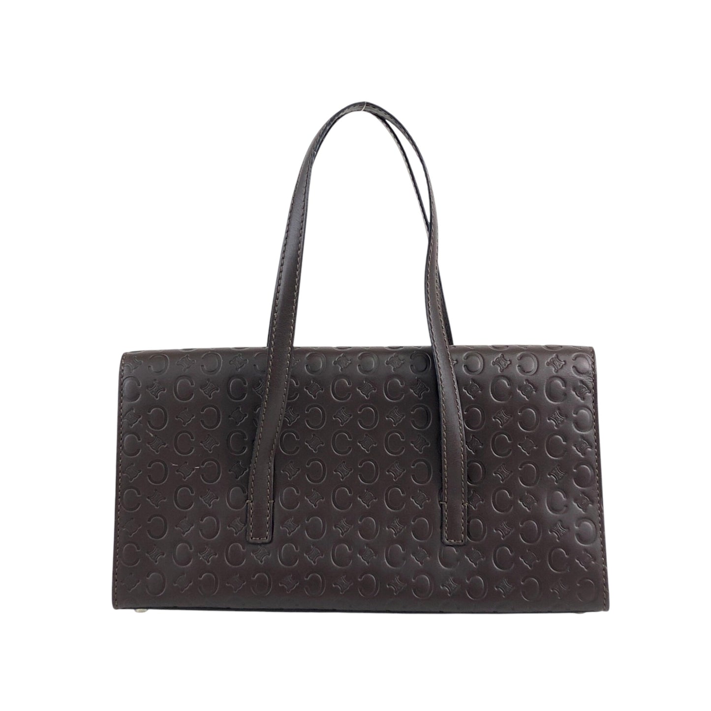 CELINE Handbag Brown Vintage ksjjkd