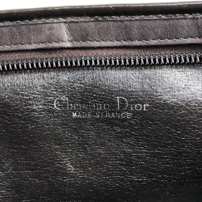 Christian Dior Trotter Shoulder bag Brown Vintage  t474ib