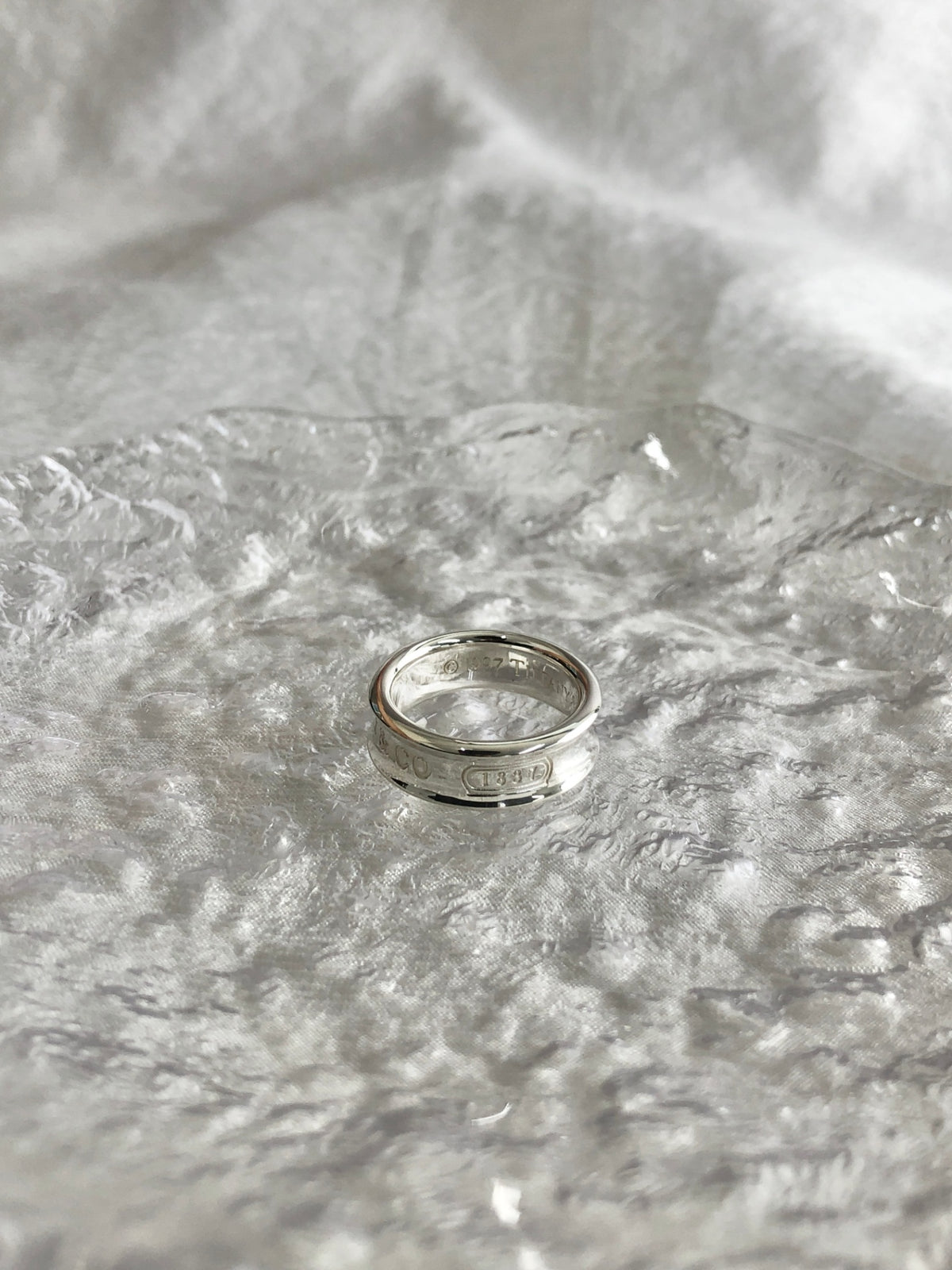 Tiffany & Co. SILVER925 Ring Silver Vintage kst834