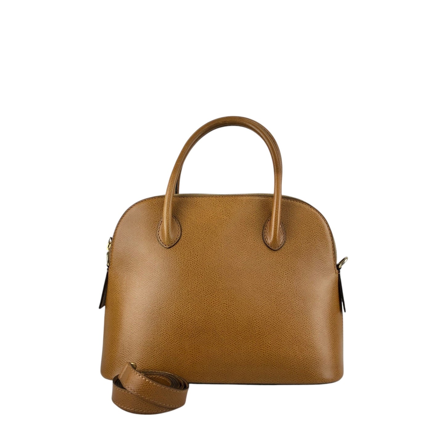 CELINE Two-way Handbag Shoulder bag Brown Vintage 5ukm4d