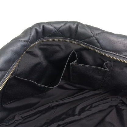 Salvatore Ferragamo Vala Ribbon Chain Shoulder bag Black Vintage 8dgp7p