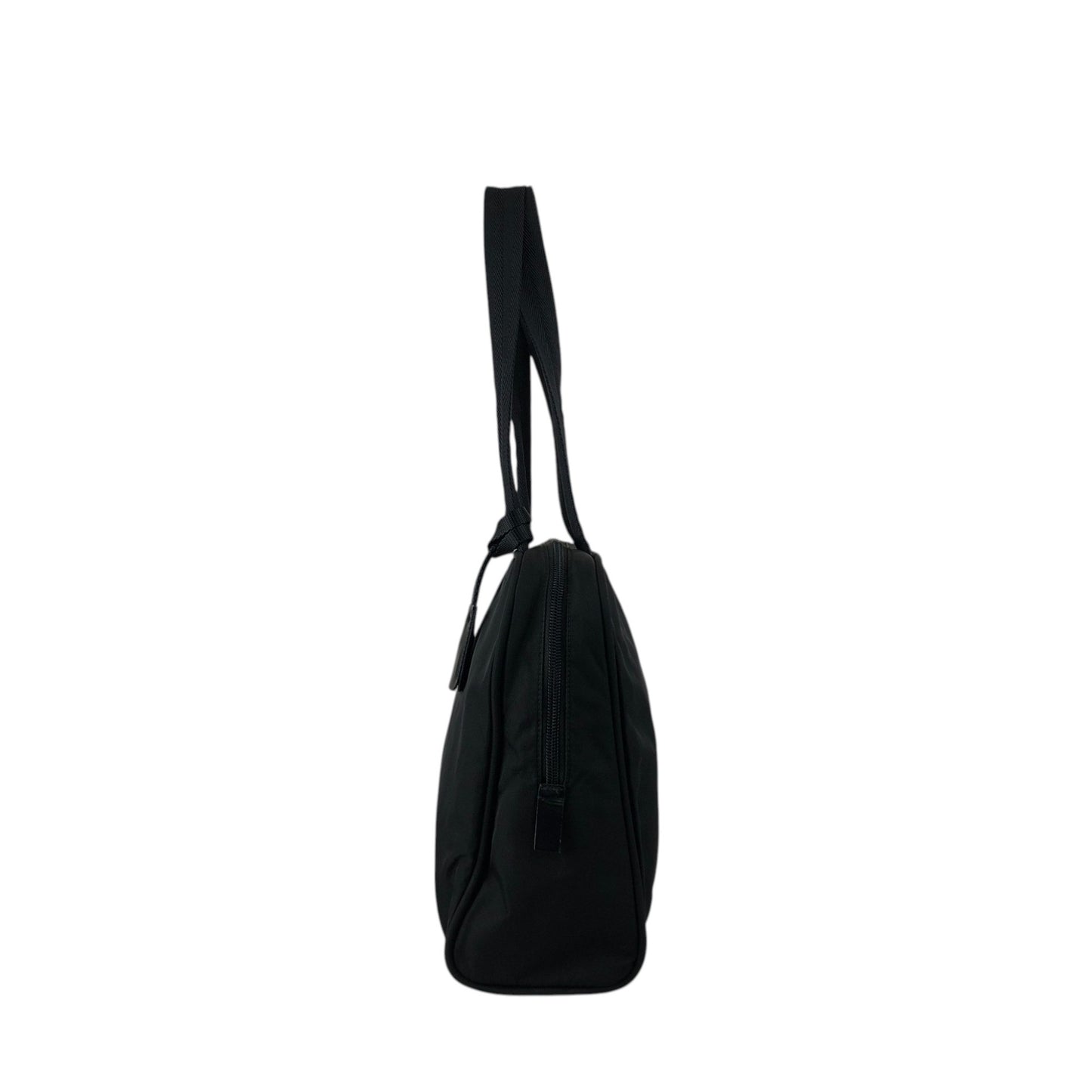 PRADA Tessuto Triangle Logo Totebag Black Vintage mcdeah