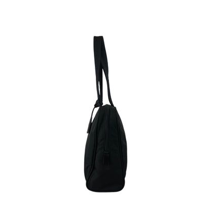 PRADA Tessuto Triangle Logo Totebag Black Vintage mcdeah