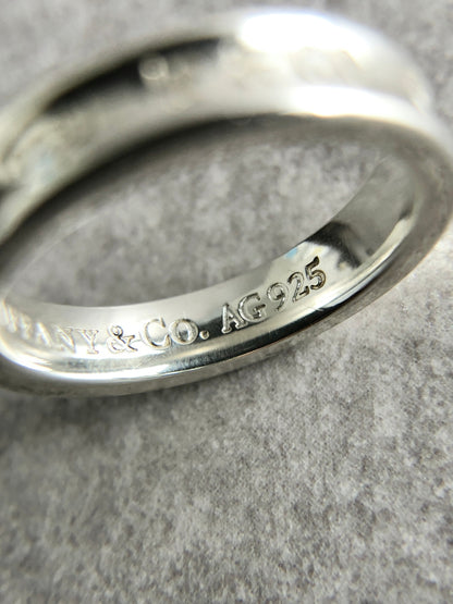 Tiffany & Co. SILVER925 Ring Silver Vintage 3wmzx7