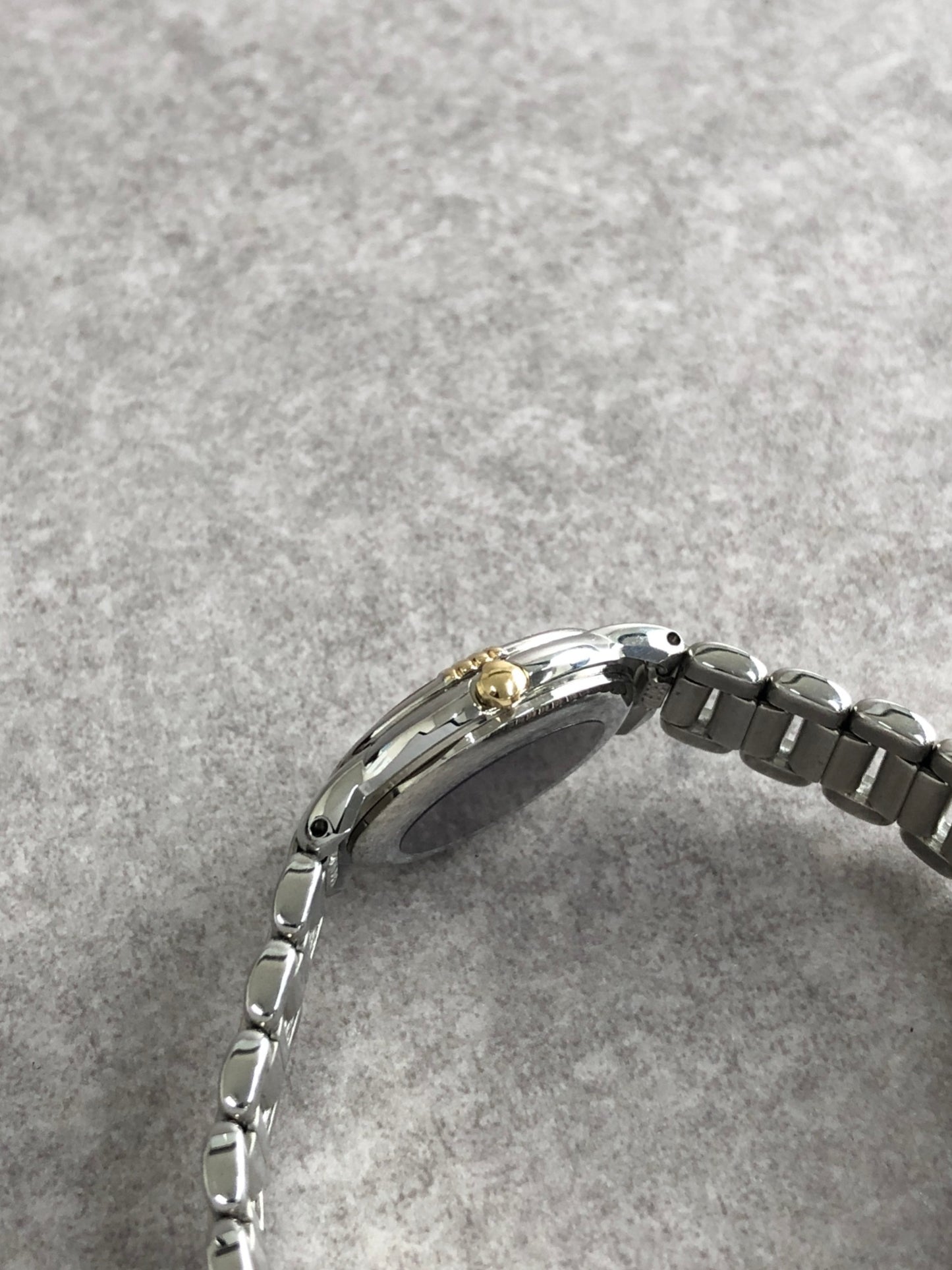 Yves Saint Laurent YSL Logo Watch Silver 5930-F91474 TA Vintage wdberd