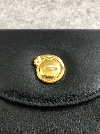 Cartier Coin Purse Black Vintage wuzxwr