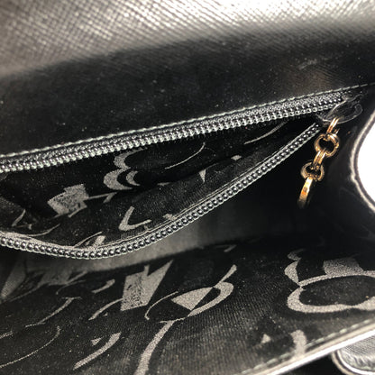 Salvatore Ferragamo Gancini 斜背包 手提包 肩背包 黑色 復古 舊 jpcsfp