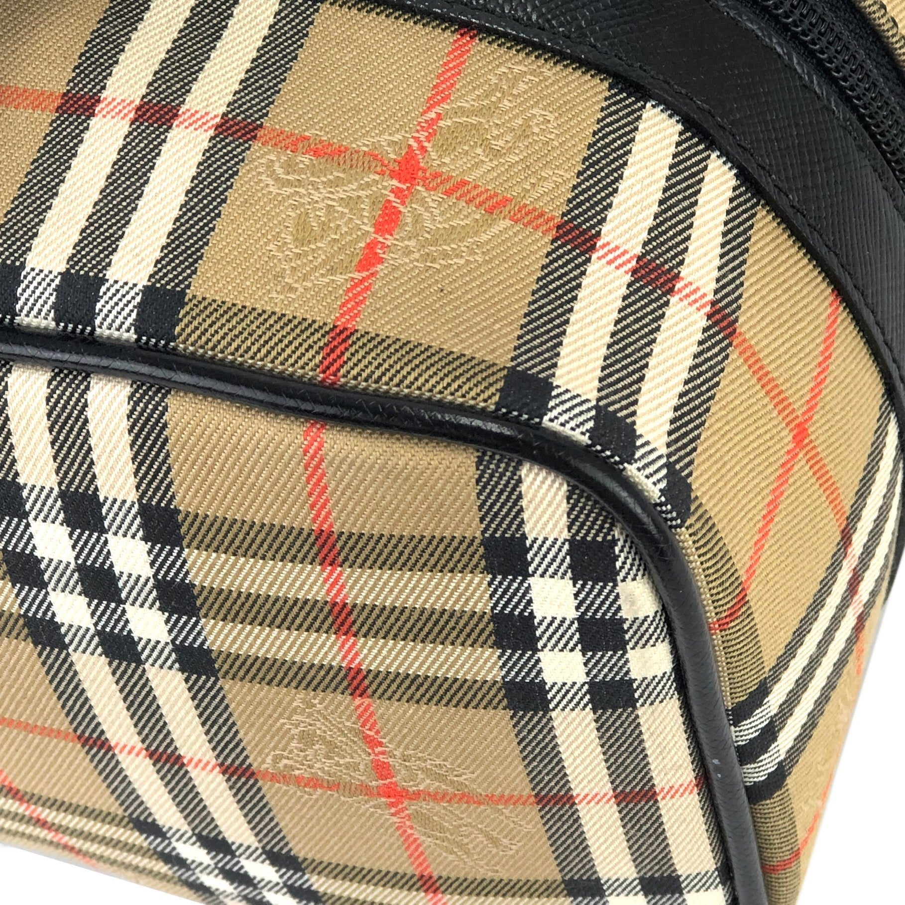 Top Real Burberry Golf/Makeup Bag