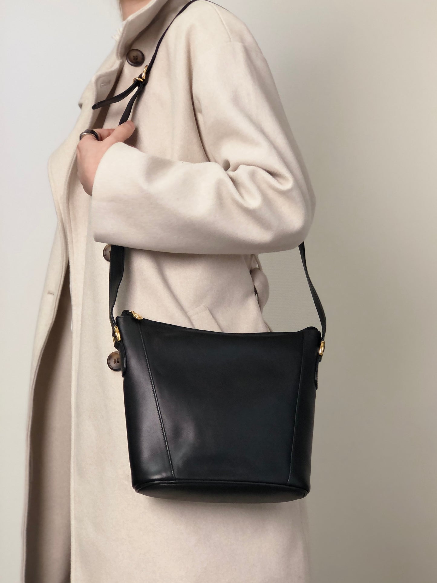 GUCCI Shoulder bag Black Vintage 2f8yuj