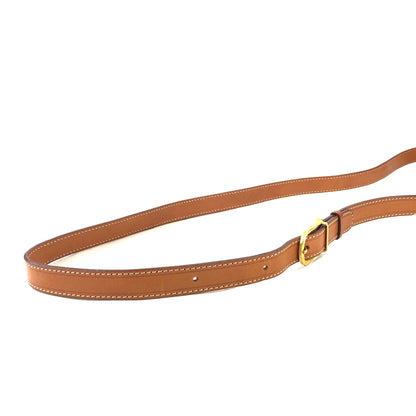 CELINE Macadam Buckle Crossbody Shoulder bag Brown Vintage Old Celine mhrgwf