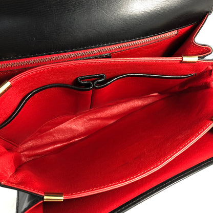 CELINE 馬車斜背包肩背包黑色復古舊款 CELINE 43kntg
