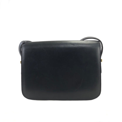 CELINE 馬車斜背包肩背包黑色復古舊款 CELINE 43kntg