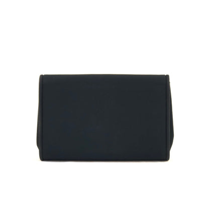 GUCCI  GG motif satin clutch bag black vintage old axi4gv