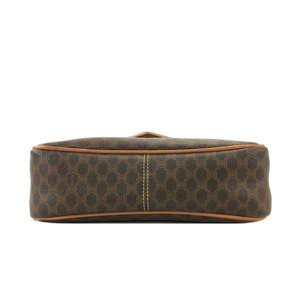 CELINE Macadam Blason Shoulderbag Brown Vintage Old celine dm2da2