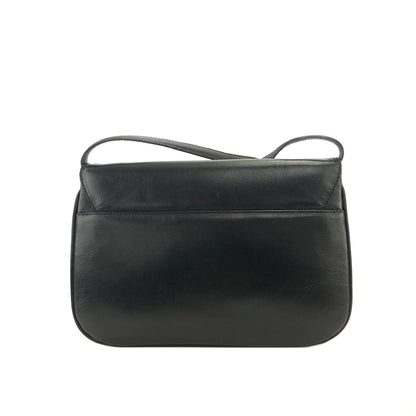 CELINE Blason Triomphe Shoulder Bag Black Old Celine Vintage dsacea