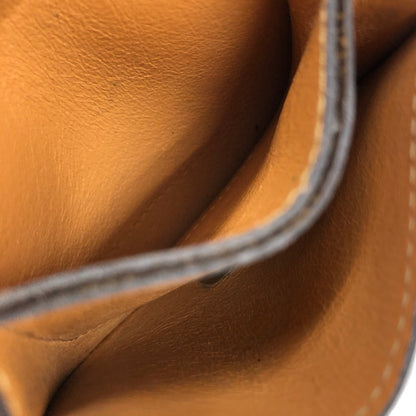 CELINE Macadam Blason Coin purse Wallet Brown t6udde