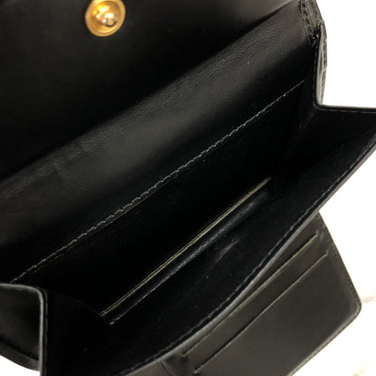 CELINE Macadam Logo Wallet Black Vintage Old Celine icxdzdi