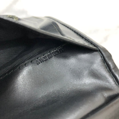 CELINE Macadam Logo Wallet Black Vintage Old Celine icxdzdi