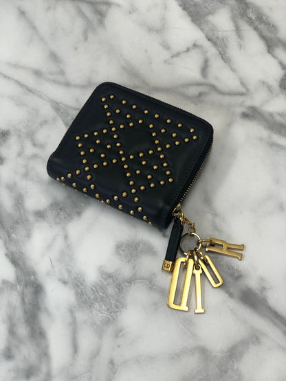 Christian Dior Cannage 皮革 Dior 33-MA0197 小巧皮夾 Nyvy 7m4p8z