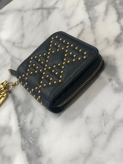 Christian Dior Cannage 皮革 Dior 33-MA0197 小巧皮夾 Nyvy 7m4p8z