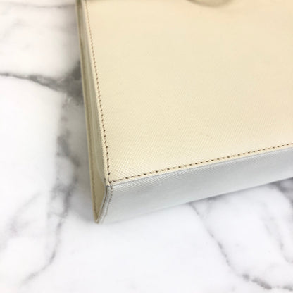 Salvatore Ferragamo Gancini 斜背包 手提包 肩背包 白色 復古 舊款 da7rgv